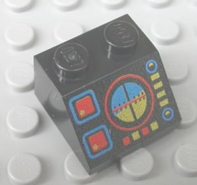 Lego Schrägstein 45 bedruckt (3039px2)