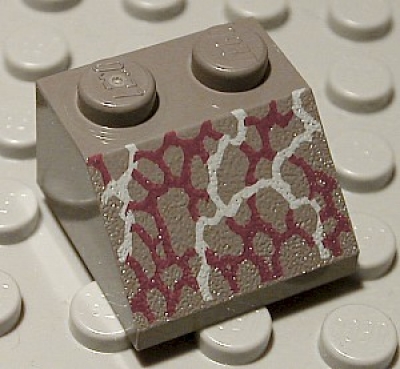 Lego Schrägstein 2 x 2 bedruckt (3039px23)