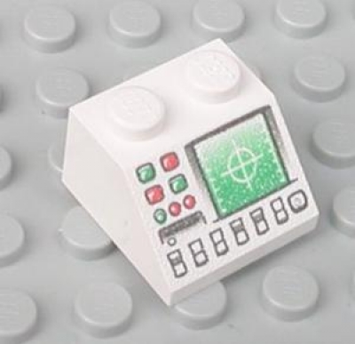 Lego Schrägstein 45 bedruckt (3039pb41)