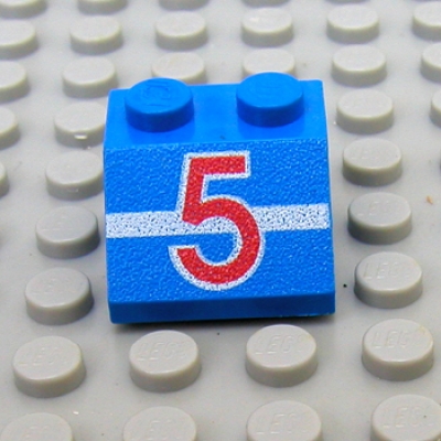 Lego Schrägstein 45 bedruckt (3039px47)