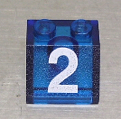 Lego Schrägstein 45 bedruckt (3039px51)