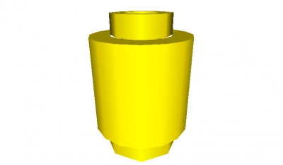 Basisstein 1 x 1, rund (3062b)