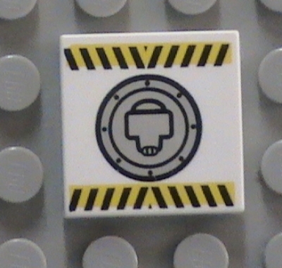 Lego Fliese 2 x 2 bedruckt (3068bpx138)