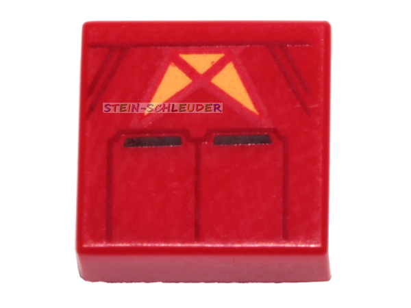 Lego Fliese 1 x 1 bedruckt (3070pb139)
