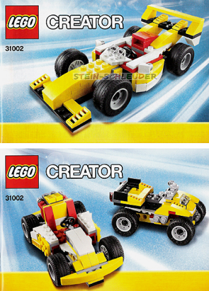 Lego Creator Bauanleitung -Super Racer- (31002)