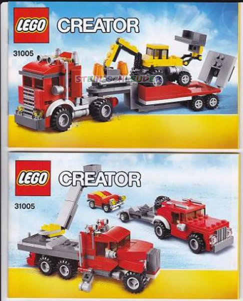 Lego Creator Bauanleitung -Construction Hauler- (31005)