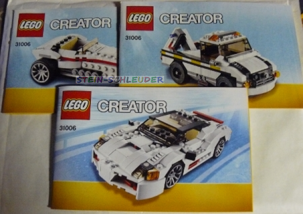 Lego Creator Bauanleitung -Highway Speedster- (31006)