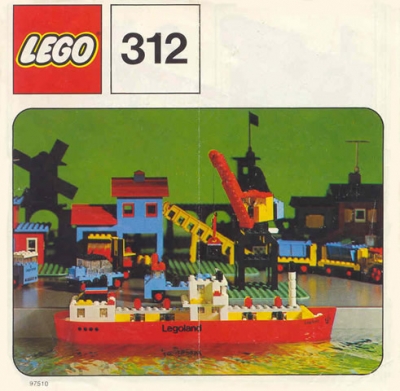 Legoland Bauanleitung -Tanker von 1973- (312)