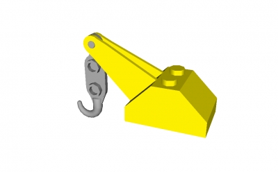 Lego Kranhaken 45 Grad 2 x 3 x 1 & 1/3 (3135c02)