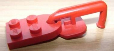 Lego Platte 2 x 2 mit Öse und festem Haken (3176c01)