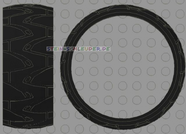 Lego  Reifen 70 x 28 mm Futuristic (-32078-)