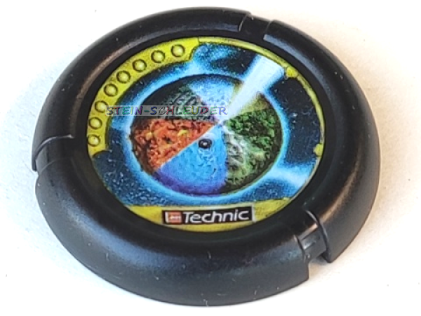Lego Technic Throwbot Disc bedruckt (32171pb036)