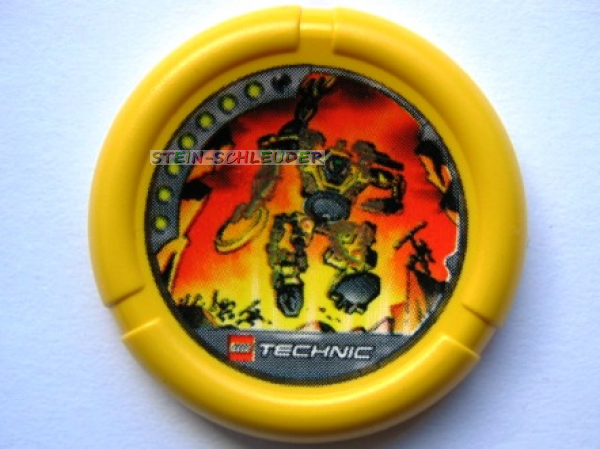Lego Technic Throwbot Disc bedruckt (32171pb060)