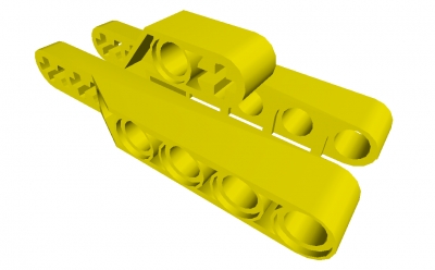 Lego Technik Liftarm 3 x 7 x 2 (32308)