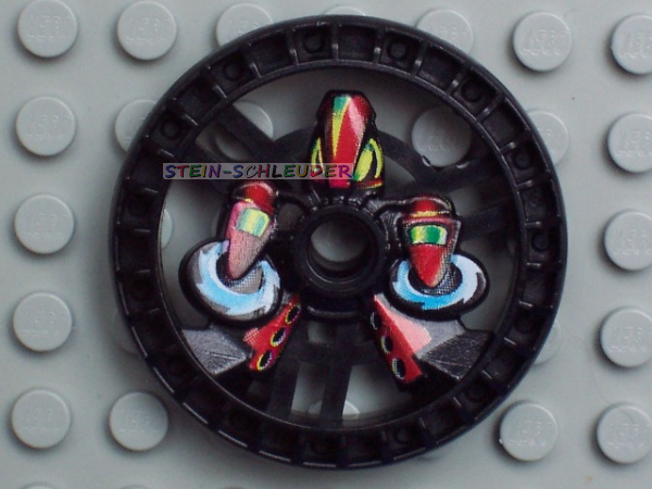 Lego Technik Disk bedruckt (32350pb01)