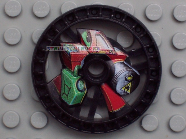 Lego Technik Disk bedruckt (32352pb01)