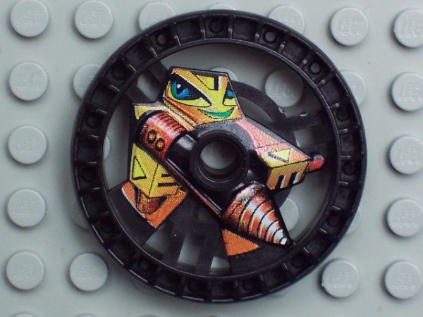 Lego Technik Disk bedruckt (32355pb01)
