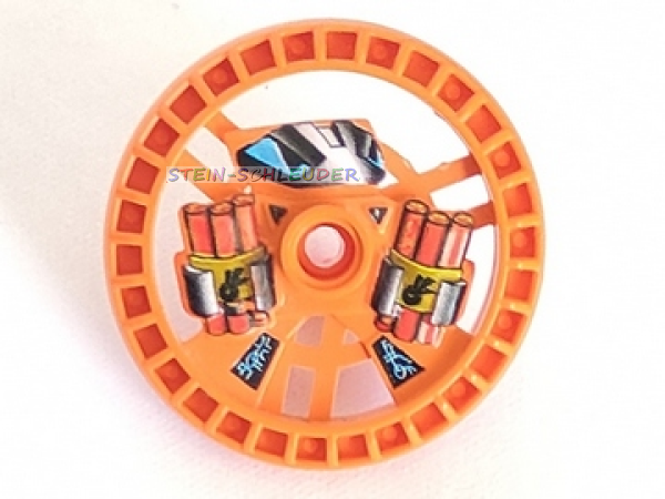 Lego Technik Disk bedruckt (32356pb01)
