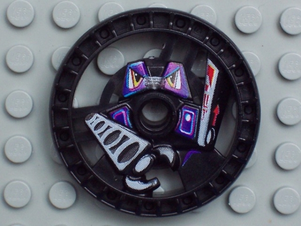 Lego Technik Disk bedruckt (32363pb01)