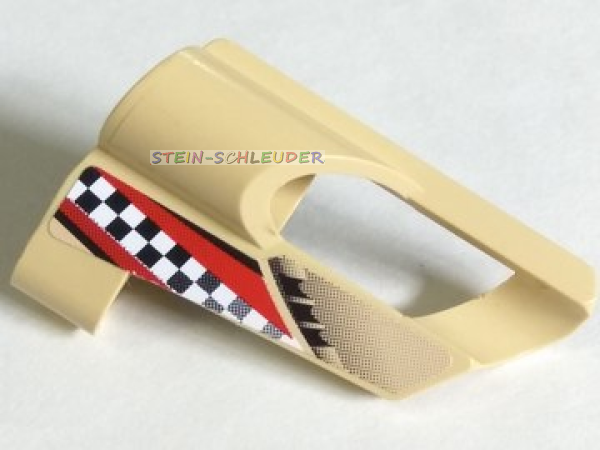 Lego Technik Verkleidungspaneel #5 mit Sticker (32527pb10)