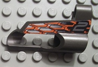 Lego Technik Verkleidungspaneel #5 mit Sticker (32527pb11)