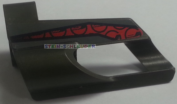Lego Technik Verkleidungspaneel #6 mit Sticker (32528pb09)