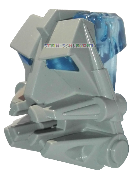 Lego Bionicle Gesicht, Augen: Transparent mittelblau (32553c05)