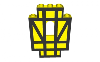 Lego Wand 2 x 5 x 6 (4444p03)