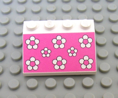 Lego Schrägstein 3 x 4 bedruckt (3297px10)