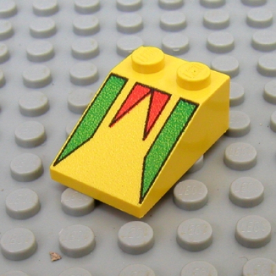 Lego Schrägstein 33 bedruckt (3298p19)