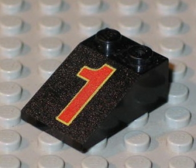 Lego Schrägstein 33 bedruckt (3298p71)