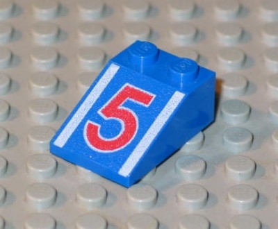 Lego Schrägstein 33 bedruckt (3298p75)
