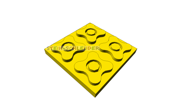 Lego Scala Platte 4 x 4 (33062)
