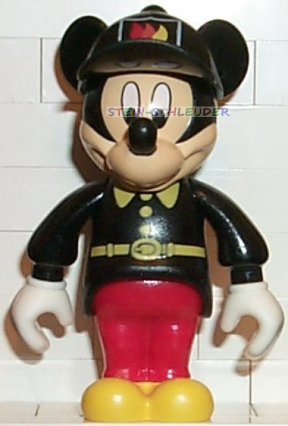 Lego Minifigur - Feuerwehr Mickey Mouse -  (33254c)