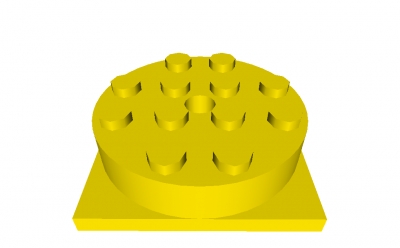 Lego Drehscheibe 4 x 4