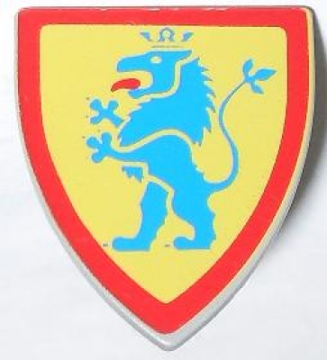 Lego Minifigur Schild bedruckt (3846p4g)