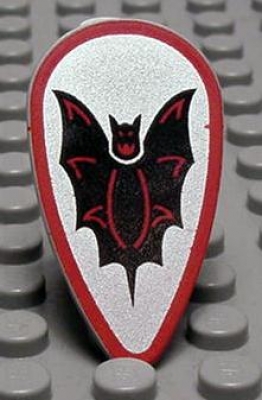 Lego Minifigur Schild bedruckt (2586p4f)