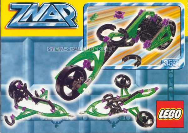 Lego Znap Bauanleitung -Tri-Bike- (3531)