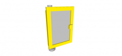 Lego Fenstertür links 1 x 4 x 5 (73436c01)