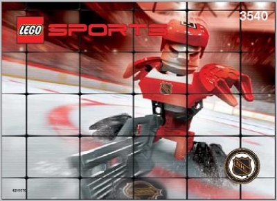 Lego Sports Bauanleitung -Puck Passer- (3540)