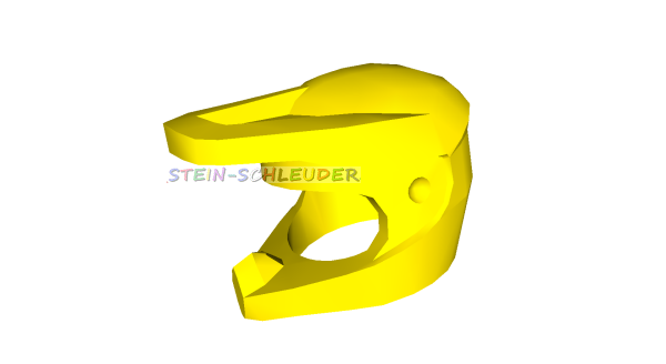 Lego Minifigur Dirt-Bike Helm (35458)