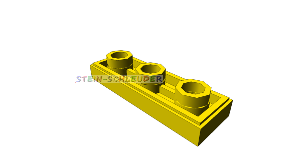 Lego Fliese 1 x 3 invers (35459)