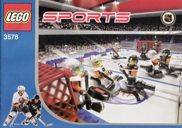 Lego Sports Bauanleitung -NHL Championship Challenge- (3578)