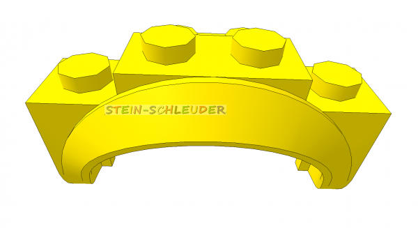 Lego Kotflügel 4 x 2 1/2 x 2 (35789)