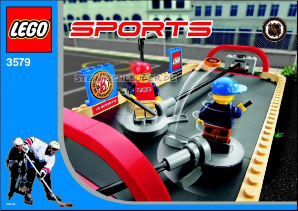 Lego Sports Bauanleitung - NHL Street Hockey- (3579)