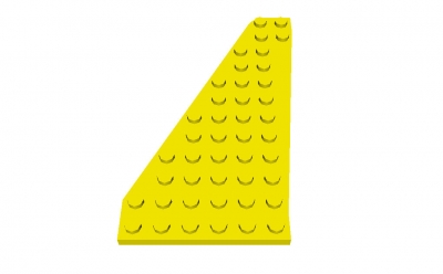 Lego Diagonalplatte 7 x 12 links (3585)
