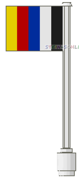 Lego Flagge mit Sticker (3596p01)