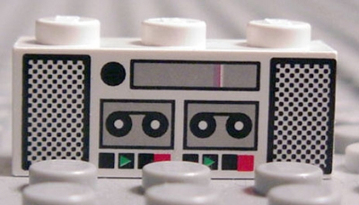 Lego Stein 1 x 3 bedruckt (3622px1)