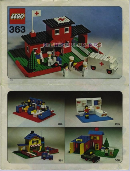 Legoland Bauanleitung -Hospital- (B_363)
