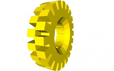 Lego Reifen 17 x 48 (3634alt)